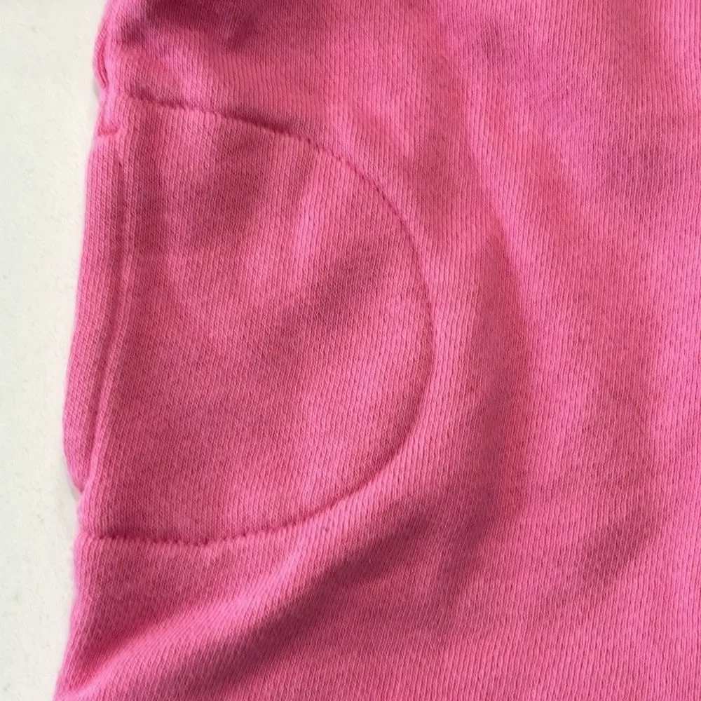 Old Navy Girls Pink Hoodie Sweatshirt Jacket Flowers Embroidery Size 18-24M